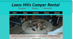 Desktop Screenshot of loesshillscamperrental.com